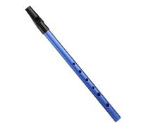 XuQiZZpp Flauta tradicional irlandesa de metal con 6 agujeros, instrumentos musicales portátiles