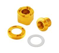 XuQiZZpp Herramienta de instalación de cubierta de brazo de manivela de aleación de aluminio, herramienta de precisión para reparación de ciclo, llave de brazo de bicicleta, extractor de manivelas