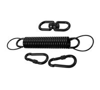 XuQiZZpp Juego de suspensión de resorte giratorio de alta calidad para silla y porche, incluye alambre de absorción de impactos, capacidad de peso de 300 kg