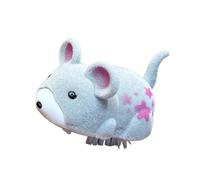 XuQiZZpp Juguete automático de hámster que camina y persigue gatos, aspecto realista, actividad interactiva y atractiva