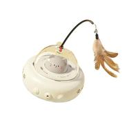 XuQiZZpp Juguete eléctrico para gatos que vuelan interactivamente, juguete para perros, gatitos, ejercicio para dueños de gatos ocupados