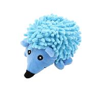 XuQiZZpp Juguete masticable de peluche chirriante para cachorros, dentición, animales de peluche suaves desiguales para los dientes, 2 colores