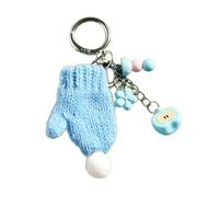 XuQiZZpp Llavero de felpa para decoración, regalo adecuado para adultos, accesorio de moda, azul, Talla única