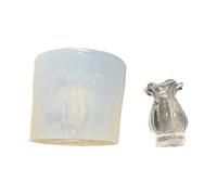 XuQiZZpp Molde de silicona en miniatura para proyectos detallados de resina, manualidades, pendientes, colgantes, decoración