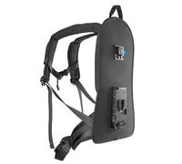 XuQiZZpp Panel de batería para colgar mochila para videografía, peso ligero y cómodo, tablero colgante al aire libre, transmisión en vivo, puerto V, mochila para colgar