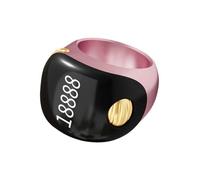 XuQiZZpp Pequeños anillos digitales Tasbih Zikr de 3 tamaños, anillos de oración intercambiables para musulmanes Zikr