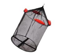 XuQiZZpp Red de pesca plegable de boca abierta grande de nailon con bolsa de cebos para atrapar eficientemente en ríos y lagos