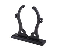 XuQiZZpp Soporte de abanico de mano chino plegable de madera, soporte redondo para ventilador de exhibición, soporte para decoración de mesa de oficina en casa, soporte de ventilador de mano de 2