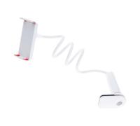 XuQiZZpp Soporte de cuello de cisne para tablet para cama, abrazadera de brazo flexible para soporte flexible, abrazadera de brazo perezoso
