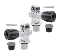 XuQiZZpp Válvulas de tanque de buceo, conector rápido de 3/4 pulgadas, 3000 PSI, adaptador de recarga de aire, válvulas de cabeza de botella, adaptador de recarga de aire duradero