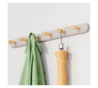 XUQQU Perchero Pared Con 4/5/6 Ganchos, Colgador Pared, Percha Pared, Percheros Pared Modernos Para Dormitorio Cocina Sala De Estar(Gray,60cm/23.6in)