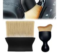 XURJUMI 2Pcs - 2Estilos Cepillo Limpieza Coche, Strumento Di Pulizia Interno Auto, Setole Morbide, Spazzola Per La Rimozione Della Polvere, Sporco, Polvere, Spazzole Pulite Per Auto