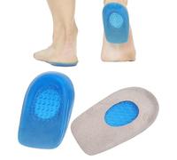 XURJUMI 3 pares de taloneras de silicona para talonita, plantillas para talonita de gel para aliviar el dolor almohadillas para el talón, antichoque, plantillas para espolón calcáneo, fascitis plantar