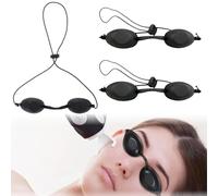 XURJUMI 3 piezas gafas de solarium UV protección solar gafas para bronceado belleza pacientes terapia de luz
