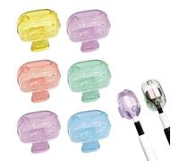 XURJUMI 8 Piezas Fundas para Cabezal de Cepillo de Dientes, Clip Protector Portátil para Cepillos de Dientes de Plástico para el Hogar, Viajes, Compatible con Cepillo de Dientes Manual y Eléctrico