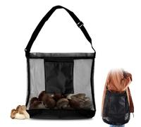XURJUMI Bolsa De Recolección De Setas, Bolsa De Caza De Malla Con Correa Ajustable, Bolsa Para Recogida Frutas Verduras, Bolsa Recoger Setas Grande, Bolsa De Compras Plegable Para Jardín Camping