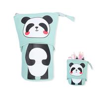 XURJUMI Estuche Para Lápices De Lona,Estuche Escolar Vertical Para Niña Niños Telescópico Estuche Para Bolígrafo Lona