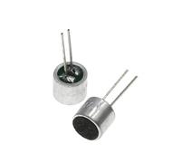 Xuro 10 Uds 6 * 5mm cápsula de micrófono pastilla de condensador Electret micrófono 52DB cinta Pin 6050 sensibilidad Electret 56-58