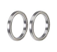 Xuro 2/5 piezas 6700 6800 6900 6902 608 6701 6702 6703 6704 6705 6706 6707 6708 6709 6710-2RS ZZ Bola de rodamiento de goma con pared ultrafina y blindada(Zz,5PCS_6805 25X37X7MM)