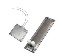 Xuro Calentador de banda de mica de acero inoxidable, placa calefactora, elemento calefactor eléctrico, calentadores de bobina perforados, aceptamos pedidos personalizados, 1 pieza(1,150x50mm)