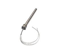 Xuro Calentador de cartucho de acero inoxidable 304 de 12 V, 24 V, 36 V y 48 V, rosca de 3/4" y 26 mm, CC, 200 W, 300 W y 500 W.(Without nut,12V,20x150mm 200W)