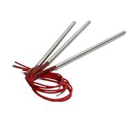 Xuro Calentador tubular SUS de un solo extremo, 2 unidades, 9,5 mm, 180-300 mm, 110 V/220 V/380 V, 400 W/480 W/520 W/600 W/700 W, elemento eléctrico.(220V,201SS 700W 9.5x300mm)