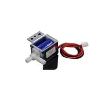 Xuro Electroválvula eléctrica micromini de 2 posiciones, normalmente cerrada, for riego flores, con control flujo agua pequeño, 5 V, 6 , 12 y 24 CC(DC 6V)