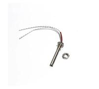 Xuro Resistencia de calentamiento SUS304 de 12 V/24 V CC, rosca M14 x 1,5, 10 mm x 100 mm, 50 W, 100 W, 200 W, 300 W, 1 unidad(M14X1.5 With nut,12V,50W)