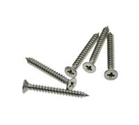 Xuro Tornillos autorroscantes de cabeza avellanada con separador de acero inoxidable for madera, planos, M1, M1.2, M1.4, M1.7, M2, M2.2, M2.6, M3, M3.5, M4, M5, M6(12mm,M5 (10PCS))