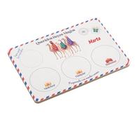 Xusilimo Bandeja Reyes Magos Personalizada con Nombre para niños - Madera Natural Impresa a Todo Color - Ideal para Dejar Leche, Agua y Galletas la Noche de Reyes - Regalo navideño Original y mágico