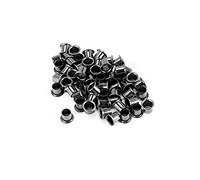 Xusywdm 50 piezas de ojales para bricolaje Kydex Vaina 7 mm Remache Herramienta Mano Piezas Ojo Perforadora Kit de Herramientas