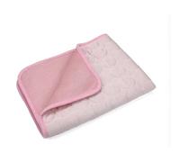 XUTCEKOUYR Ice Silk Cooling Pad for Dogs Summer Self Cooling Mat, Portable Kennel Bed, Non-Slip Breathable Pet Cool Pad Small Medium Cats(Pink,XS 40x30 cm)