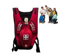 XUTNZA Chaleco Entrenamiento Anti-obstrucción Obstrucción Las Vías Respiratorias,Chaleco Entrenamiento con Obstrucción Las Vías Respiratorias con Correas Ajustables para Los Hombros Y Cinturón