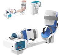 XUTNZA Entrenador Eléctrico Flexión Y Extensión Brazos, Dispositivo Rehabilitación Muñeca con Coderas Y Cinturón Lactancia, 9niveles Intensidad Y 3 Niveles Velocidad, Ángulo Giro 120°,Reduce El Dolor