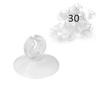 xutong 30 piezas de acuario ventosas, clips para tubos de puerta,Ventosas transparentes para acuario, fijación de tubos de aire, para peces de acuario ventosas bomba de aire puerta tubo de acuario