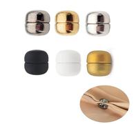 XUTONG 6 Pairs Magnéticos Hijab para Mujer, De Broche De Hijab con Hebilla Magnética Musulmana Clip Magnético para Hijab，Pines Multiuso con Imanes - Alfileres Fuertes Sin Agujeros para Mujer