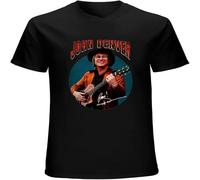 XUTSE an Evening with John Denver Country ShirtUnisex Top Sweatshirt Short Sleeve Black S