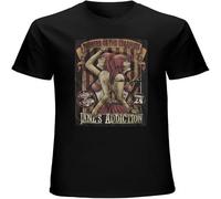 XUTSE Janes Addiction Theaof The capists Mens T Shirt Tour Merch Album Cover Black M