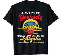 XUTSE Limited Funny Sayings Always Be Yourself Unless You Can an T Shirt Black XL