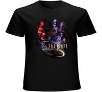 XUTSE Men's Farscape Jim Henson Criminally Epic Sci Fi TV Show Adult T Shirt Casual Graphic Comfortable Tops Black M