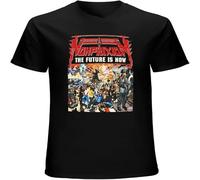 XUTSE Men's Popular Non Phixion The Future is Now American Music Group T Shirt Black 3XL