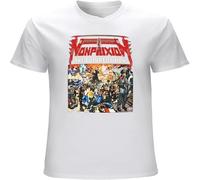 XUTSE Men's Popular Non Phixion The Future is Now American Music Group T Shirt Short Sleeve Tops White L