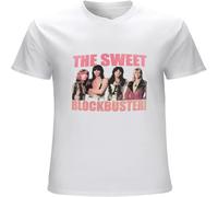 XUTSE Men's The Sweet Blockbuster T Shirt Casual Retro Comfortable Vintage Gift Tees White XXL