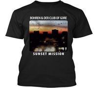 XUTSE NWT Bohren & Der Club of Gore Sunset Mission German Ambient Jazz T Shirt Black XL