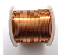 Xuulan Alambre de cobre esmaltado magnético de 0,27 mm, 0,12 mm, 0,25 mm y 0,08 mm, calibre 40, 44 y 24 AWG, Qa-1/155 for electroimanes.(OD 0.3mm)