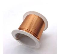 Xuulan Cable magnético de cobre en bobina de 1 mm, 0,18 mm y 0,08 mm, alambre de cobre esmaltado Qa-1/155 de 44 AWG, 34 AWG y 24 AWG for bobinas de altavoz.(0.8mm 10Meter)
