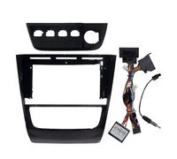 XUVODG Kit Montaje Panel Autoradio Adaptador Fascia Marco Coche Decodificador Caja Canbus Radio Android Kit Panel Ajuste para Tablero para VW para GOL G5 para Saveiro para Voyage(Full Set)