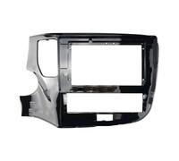 XUVODG Kit Montaje Panel Autoradio Adaptador Fascia Marco Coche Kit Panel Ajuste Radio Android 9/9 7/12 3 Pulgadas para Mitsubishi para Outlander 2012-2021(Frame 18-21 LHD)