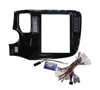 XUVODG Kit Montaje Panel Autoradio Adaptador Fascia Marco Coche Kit Panel Ajuste Radio Android 9/9 7/12 3 Pulgadas para Mitsubishi para Outlander 2012-2021(Full Set 9.7 Inch)