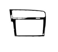 XUVODG Kit Montaje Panel Autoradio Marco Radio MIB para VW para Golf MK7 MK7.5 Piano LHD Marco Decorativo Placas Radio Negras Bisel Pantalla 8/9 2 Pulgadas(8 Inch Piano Black)